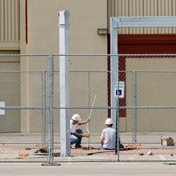 how much time can i rent the temporary fence for my construction site or event in St John Indiana